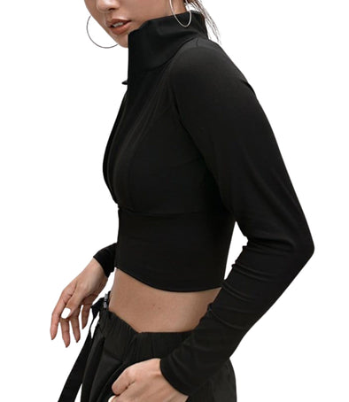 SKIN SOFT Mold Long Sleeve Crop