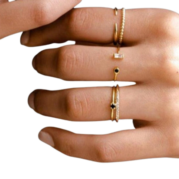 SIMPLE Beauty Delicate Ring Collection