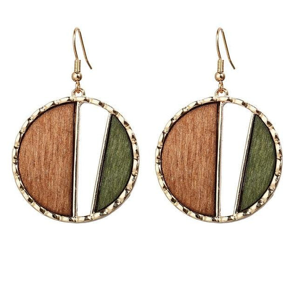 SIMPLE Natural Wooden Earrings