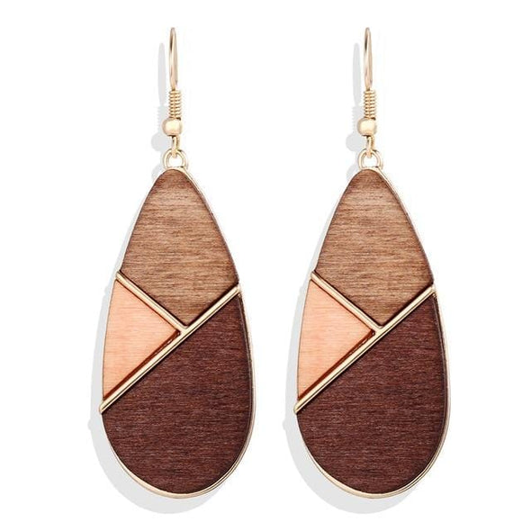 SIMPLE Natural Wooden Earrings