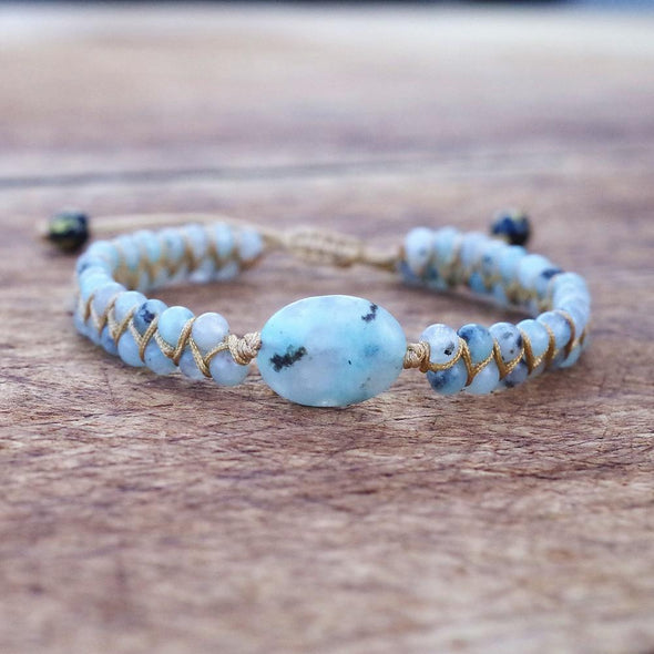 SIMPLE Outline Blue Bracelet