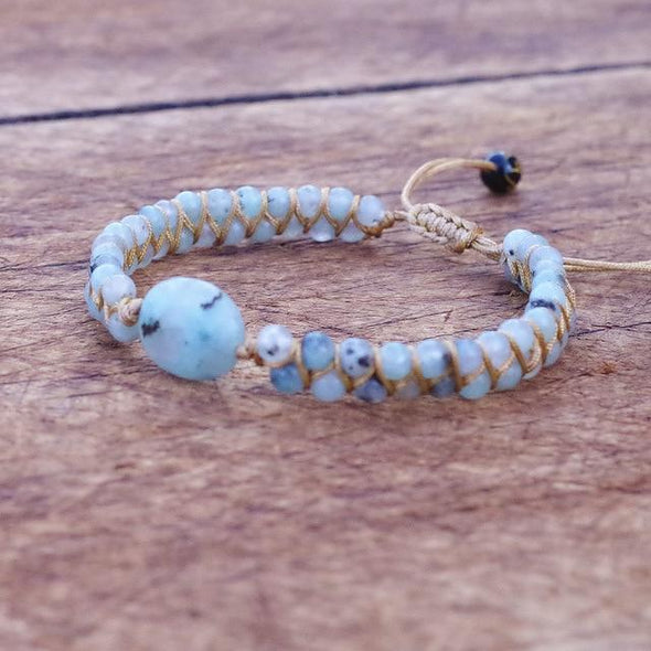 SIMPLE Outline Blue Bracelet