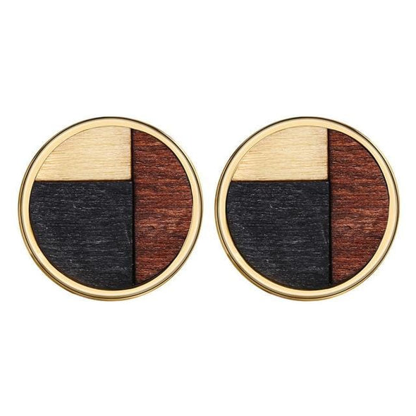 SIMPLE Natural Wooden Earrings